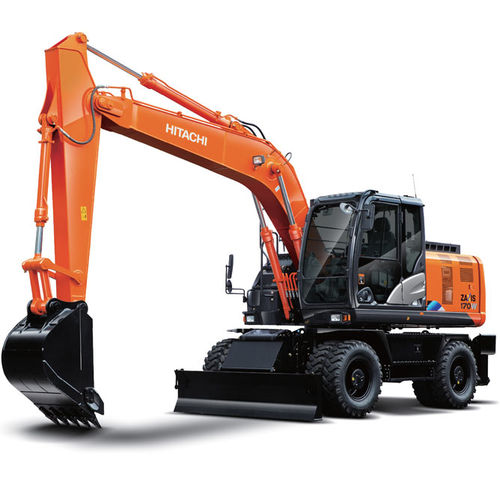 Промежуточный экскаватор - ZX170W-5A - Hitachi Construction Machinery Europe - колесный / для строительной площадки