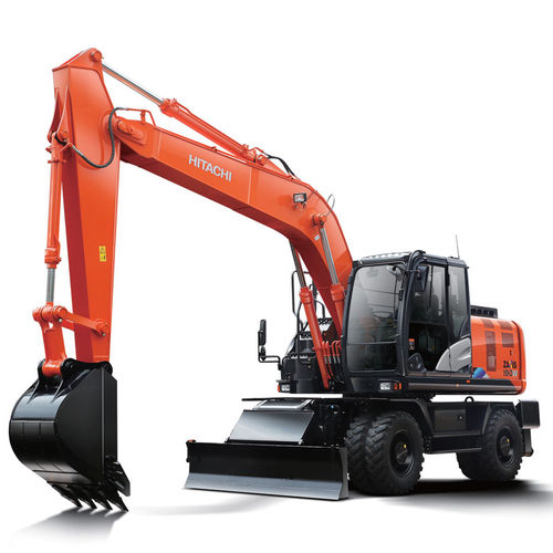 Промежуточный экскаватор - ZX190W-5A - Hitachi Construction Machinery Europe - колесный / для строительной площадки