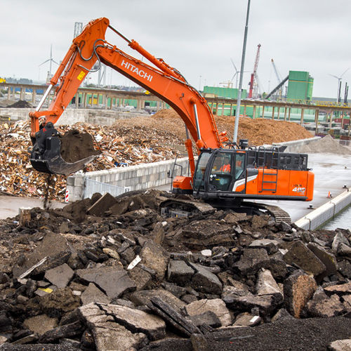 Тяжелый экскаватор - ZX490LCH-7 - Hitachi Construction Machinery Europe - гусеничный / дизельный / для строительной площадки