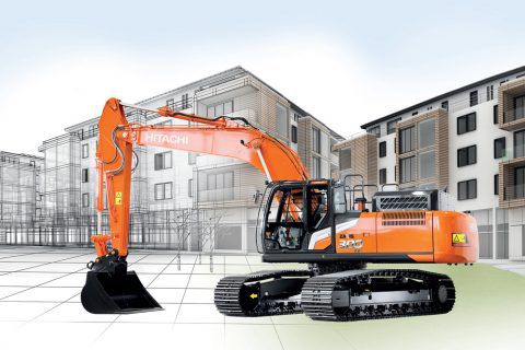 北 Промежуточный экскаватор - ZX300LC series - Hitachi Construction