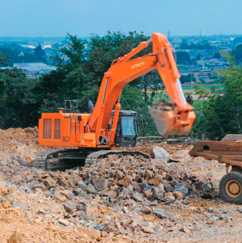 Тяжелый экскаватор - ZX670LCH-5G - Hitachi Construction Machinery Europe - гусеничный / для строительной площадки / для шахт и карьеров