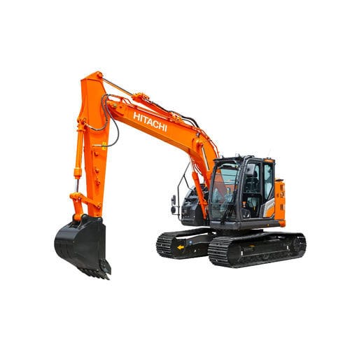 Промежуточный экскаватор - ZX135US-7 - Hitachi Construction Machinery Europe - гусеничный / дизельный / для строительной площадки