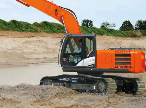 Экскаватор с длинной стрелой - ZX200LC-5G SLF - Hitachi Construction Machinery Europe - промежуточный / гусеничный / для строительной площадки