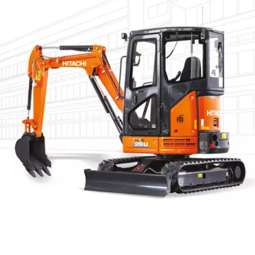 Экскаватор мини - ZX26U-6 - Hitachi Construction Machinery Europe - гусеничный / для строительной площадки / компактный