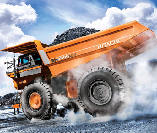 Думпер жесткое крепление - EH4000AC-3 - Deere-Hitachi Construction Machinery - дизельный / для шахт и карьеров