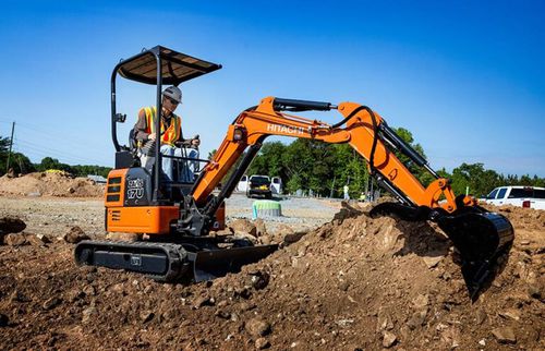Экскаватор мини - ZX17U-5N - Deere-Hitachi Construction Machinery - гусеничный / Tier 4 final / для строительной площадки