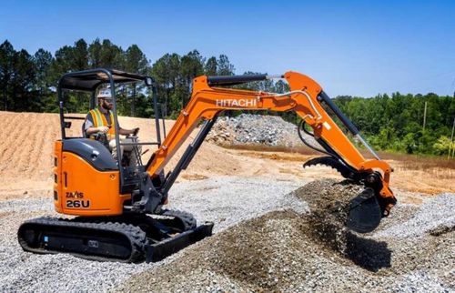 Экскаватор мини - ZX26U-5N - Deere-Hitachi Construction Machinery - гусеничный / Tier 4 final / для строительной площадки