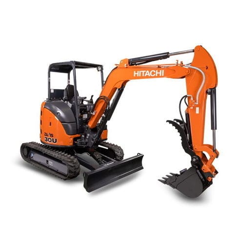 Экскаватор мини - ZX30U-5N - Deere-Hitachi Construction Machinery - гусеничный / Tier 4 final / для строительной площадки