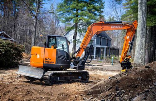 Промежуточный экскаватор - ZX85USB-5N - Deere-Hitachi Construction Machinery - гусеничный / дизельный / компактный