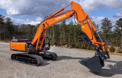 Промежуточный экскаватор - ZX350LC-6 - Deere-Hitachi Construction Machinery - гусеничный / Tier 4 final / для строительной площадки