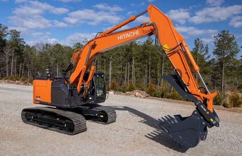 Экскаватор с коротким задним радиусом - ZX345USLC-6 - Deere-Hitachi Construction Machinery - промежуточный / гусеничный / Tier 4 Interim