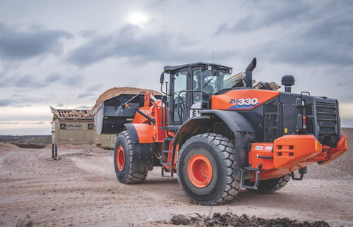 Погрузчик на колесах - ZW330-6 - Deere-Hitachi Construction Machinery - для строительства