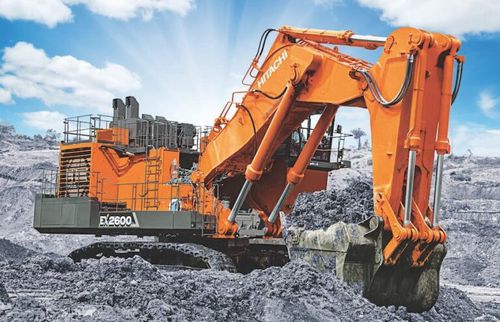 Промежуточный экскаватор - EX2600-7B, T4F - Deere-Hitachi Construction Machinery - гусеничный / дизельный / для шахт и карьеров