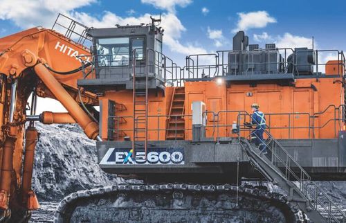 Промежуточный экскаватор - EX5600-7B, T4F - Deere-Hitachi Construction Machinery - гусеничный / дизельный