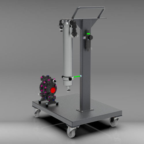 Система передачи насоса - FILTRATION SKID - ITECH ITALIA - для краски и чернил / для гибкого шланга / для пасты