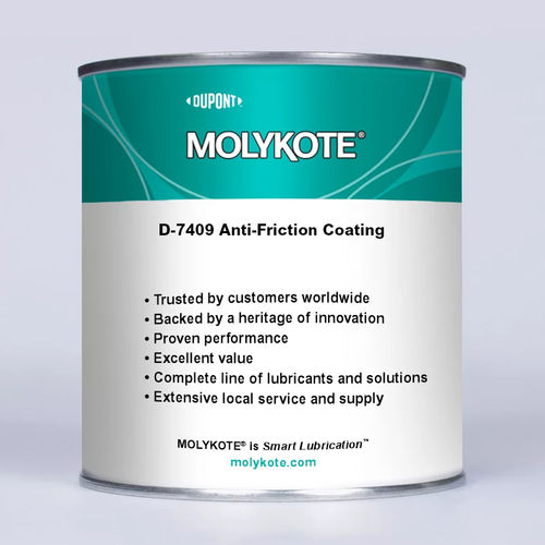 Покрытие со связующим графит - MOLYKOTE® D-7409  - Dow Corning - MoS2 / из дисульфида молибдена / сухая смазка