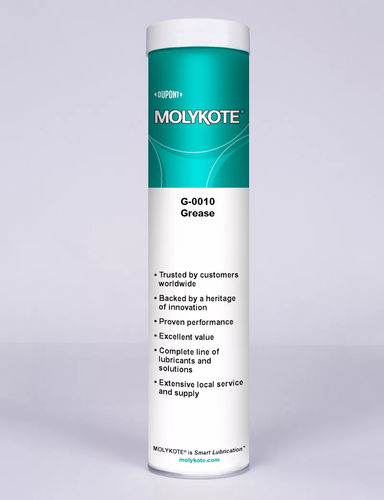 Консистентная смазка для смазки - MOLYKOTE® G-0010  - Dow Corning - на основе минерального масла / полиуретановая / для подшипника