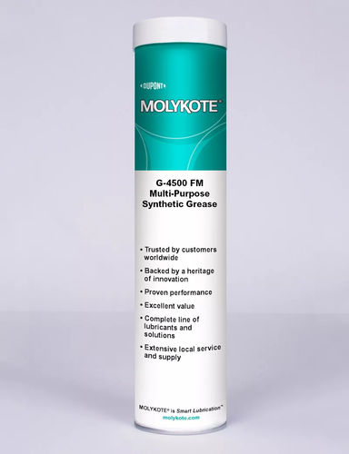Консистентная смазка для смазки - MOLYKOTE® G-4500 FM  - Dow Corning - синтетическая / с PTFE / с алюминиевым комплексом