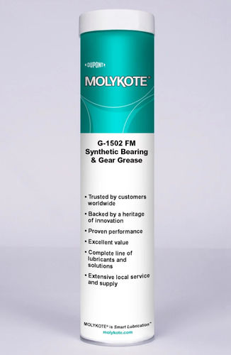 Консистентная смазка для смазки - MOLYKOTE® G-1502 FM - Dow Corning - синтетическая / с литиевым комплексом / для подшипника