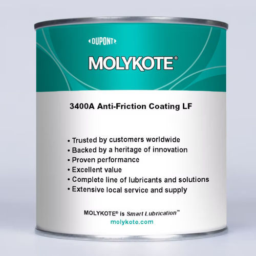 Покрытие со связующим из дисульфида молибдена - MOLYKOTE® 3400A - Dow Corning - графит / MoS2 / сухая смазка
