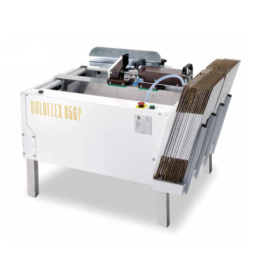 Полуавтоматическая машина для сборки коробок - GOLDFLEX 056P - MARCHETTI PACKAGING S.r.l. - клейкая лента / пневматическая