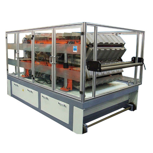 Экструзионная линия для пластин - GW120/35-GF1200 - GPM Machinery (Shanghai) - для термопластмассы / для ПК / для волнистой плитки