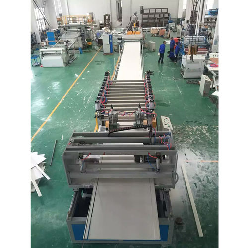 Экструзионная линия для пластин - GYF-1220 series - GPM Machinery (Shanghai) - для термопластмассы / для ПВХ / для листового пенопласта
