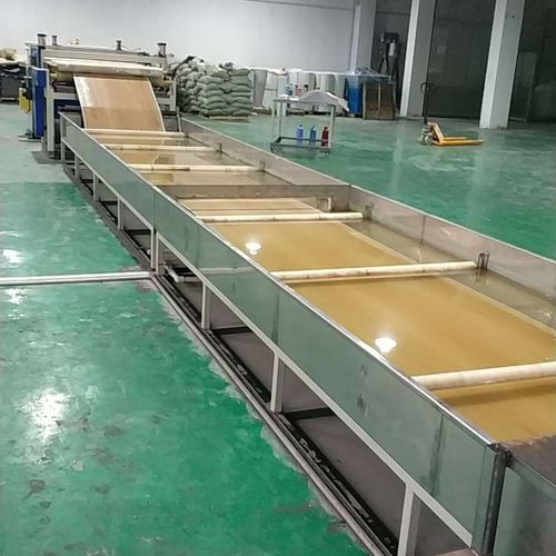 Экструзионная линия для плоской пленки - GW80-LVT/SPC - GPM Machinery (Shanghai) - для термопластмассы / для непромокаемой пленки