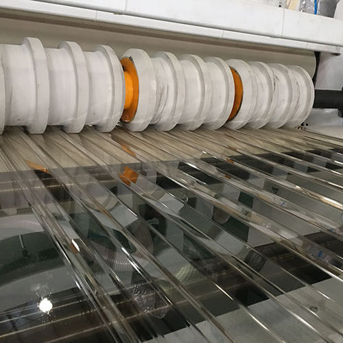 Экструзионная линия пластины из пластмассы - GPM Machinery (Shanghai) - ламинирование / для термопластмассы / для поликарбоната