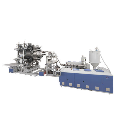 Экструзионная линия двойной шнек - TSSBL series - GPM Machinery (Shanghai) - для труб / для труб, состоящих из колец / для термопластмассы