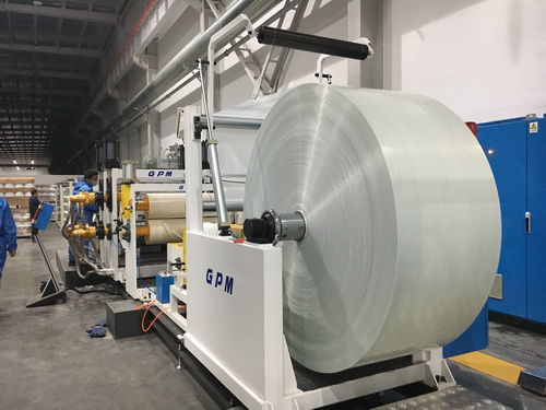 Производственная линия деталей из композитных материалов - GPM Machinery (Shanghai) - для труб / непрерывного действия