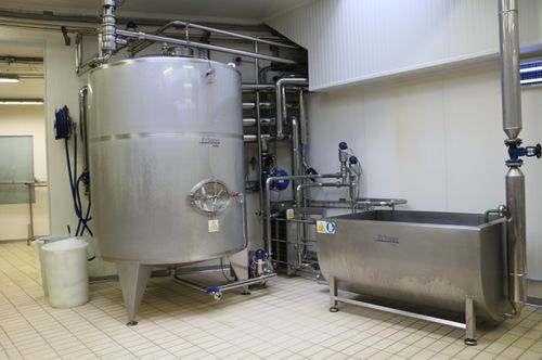 Бак для изготовления для коагуляции - PRIAMO FOOD TECHNOLOGIES - из нержавеющей стали