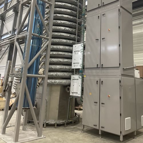 Газовая печь для обжига непрерывного действия - REVTECH PROCESS SYSTEM - катализатор / для порошка / для органического материала