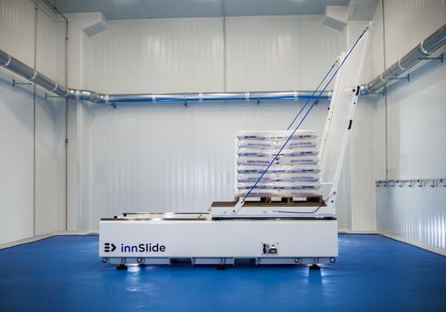 Испытательная машина устойчивости - innSlide Boomerang - SAFE LOAD TESTING TECHNOLOGIES - автоматическая / для упаковки / горизонтальная
