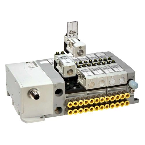 Распределительный блок с выдвижным ящиком - H MICRO  - Parker Pneumatic Division Europe - пневматический / 3/2 каналов / 5/2 канала