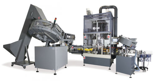 Пневматическое устройство закупорки бутылок - MIRAY® series - CMI INDUSTRIE - с несколькими головками / автоматическое / для косметической продукции