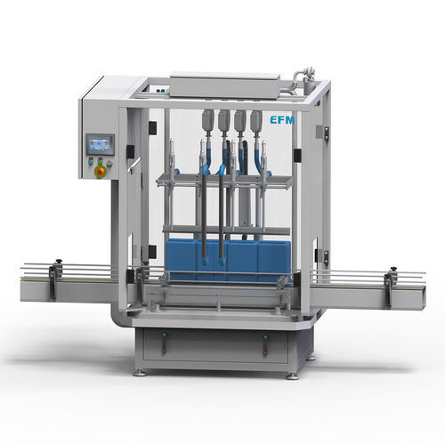 Электромагнитная наполнительная машина - F series - EFM MACHINERY - автоматическая / для бутылок / для жидкости