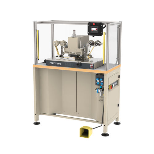 Установка для гофрирования для кожи - POLYTEKNO MP SR 2F - GALLI - ротационная