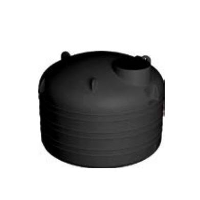Резервуар хранение питьевой воды - PI 1000, PI2000 - ROTOTEC SPA - для рекуперации / цилиндрический / заглубленный