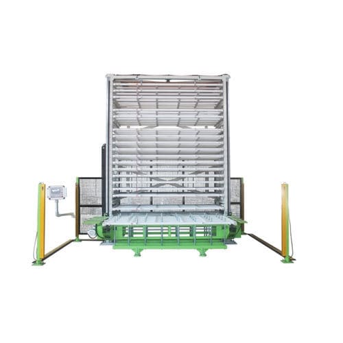Вертикальная автоматическая система хранения - 20L  - SHAOXING SMARTECH MACHINERY MANUFACTURING CO.,LTD. - для поддонов / для листового металла / с мостовым краном