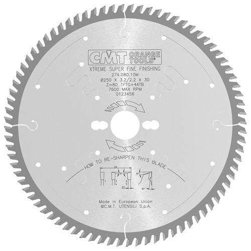 Круговой пильный диск - 274 series - CMT Orange Tool - торцовки / с карбидом / для дерева