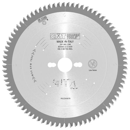 Круговой пильный диск - 297-296 series - CMT Orange Tool - торцовки / из стали / для алюминия