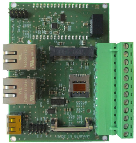 Одноплатный компьютер 2.5 дюйма - NanoBoard - TX-Team GmbH - архитектура ARM / USB 2.0 / встроенный