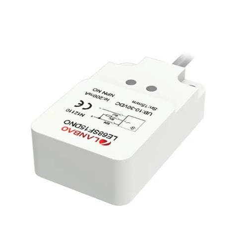 Индуктивный бесконтактный датчик - LE68SF15ATO series - Shanghai Lanbao Sensing Technology Co., Ltd. - квадратный / аналоговый / разъем M12