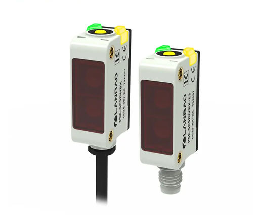 Фотоэлектрический обнаружитель тип заграждения - PSE-GC50DPBB series - Shanghai Lanbao Sensing Technology Co., Ltd. - прямоугольный / с синим светом / IP67