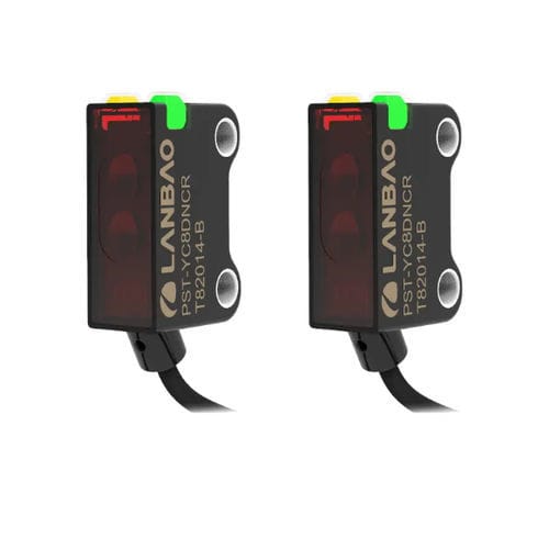 Ретроотражающий фотоэлектрический обнаружитель - PST-DC25DPOR series - Shanghai Lanbao Sensing Technology Co., Ltd. - прямоугольный / красный свет / светодиод