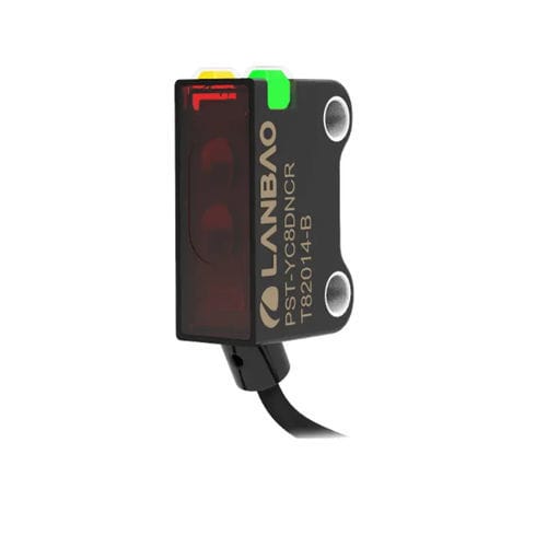 Фотоэлектрический обнаружитель датчик диффузного отражения - PST-SR25DPOR series - Shanghai Lanbao Sensing Technology Co., Ltd. - прямоугольный / красный свет / светодиод