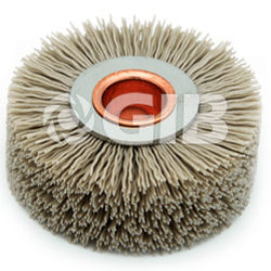 Круговая скрученная щетка - GOLDEN INDUSTRIAL BRUSH - для отделки / для очистки / для галтовки