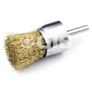 Щетка кисть - GOLDEN INDUSTRIAL BRUSH - для очистки / для шлифовки / из латуни