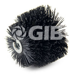 Цилиндрическая спиральная щетка - GOLDEN INDUSTRIAL BRUSH - для очистки / нейлоновая